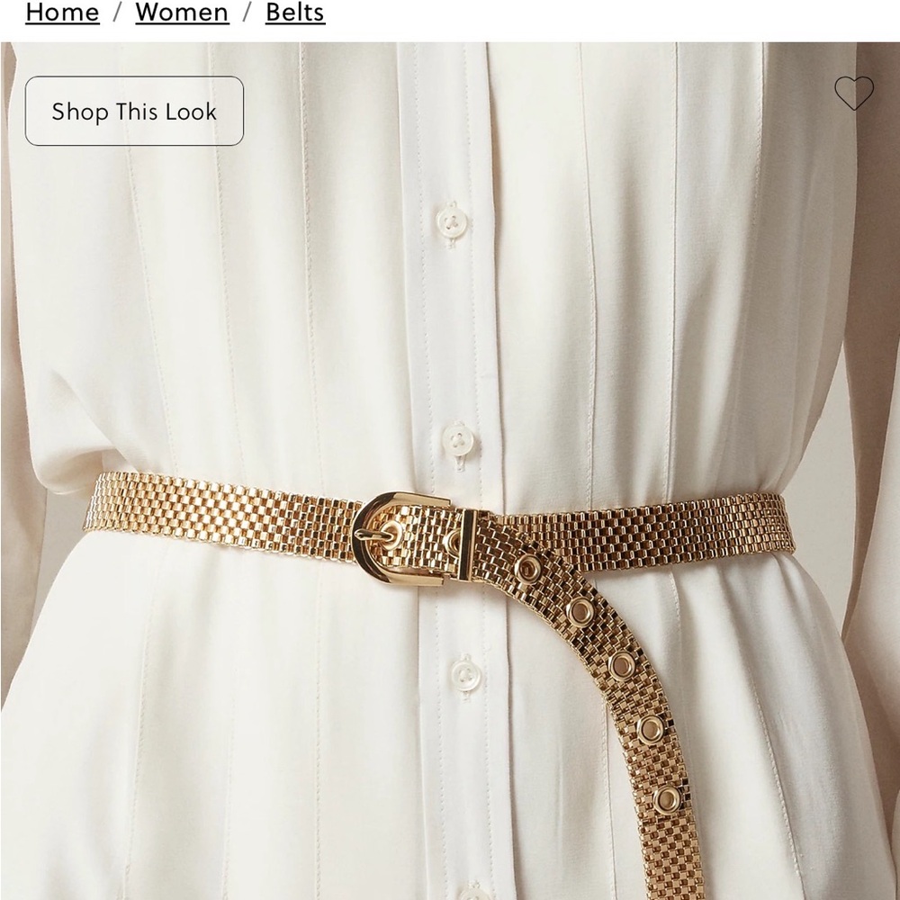 J. Crew Watchband chain belt - Picture 4 of 4